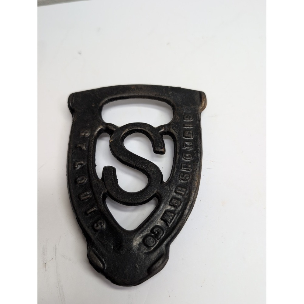 Simmons HDW Co St Louis Cast Iron Trivet